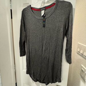 4/$15 Flashmob Gray Women's Tunic Top